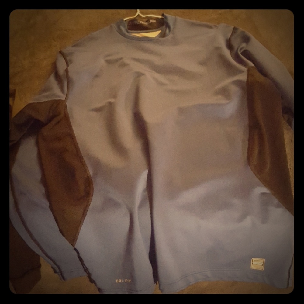 Nike Pro Combat DRI-FIT Long Sleeve Shirt
